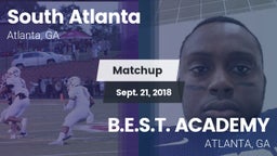 Matchup: South Atlanta vs. B.E.S.T. ACADEMY  2018