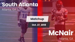 Matchup: South Atlanta vs. McNair  2018