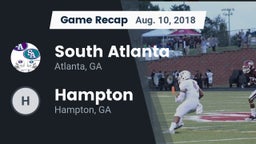 Recap: South Atlanta  vs. Hampton  2018