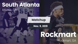 Matchup: South Atlanta vs. Rockmart  2018