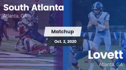 Matchup: South Atlanta vs. Lovett  2020