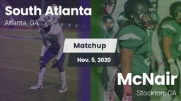 Matchup: South Atlanta vs. McNair  2020