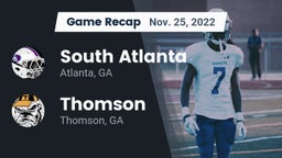 Recap: South Atlanta  vs. Thomson  2022