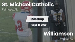 Matchup: St. Michael Catholic vs. Williamson  2020