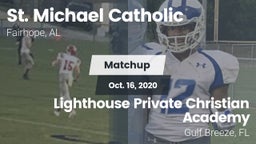 Matchup: St. Michael Catholic vs. Lighthouse Private Christian Academy 2020