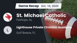 Recap: St. Michael Catholic  vs. Lighthouse Private Christian Academy 2020