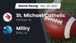 Recap: St. Michael Catholic  vs. Millry  2021