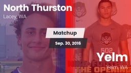 Matchup: North Thurston High vs. Yelm  2016