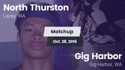 Matchup: North Thurston High vs. Gig Harbor  2015
