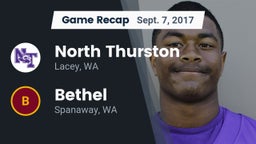 Recap: North Thurston  vs. Bethel  2017