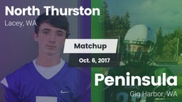 Matchup: North Thurston High vs. Peninsula  2017