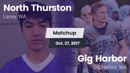 Matchup: North Thurston High vs. Gig Harbor  2017