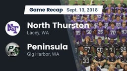 Recap: North Thurston  vs. Peninsula  2018