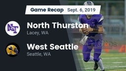 Recap: North Thurston  vs. West Seattle  2019