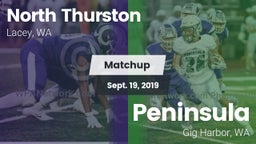 Matchup: North Thurston High vs. Peninsula  2019