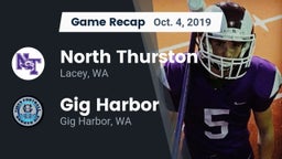 Recap: North Thurston  vs. Gig Harbor  2019