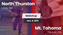 Matchup: North Thurston High vs. Mt. Tahoma  2019