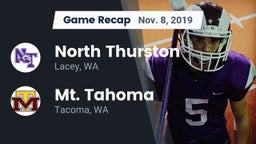 Recap: North Thurston  vs. Mt. Tahoma  2019