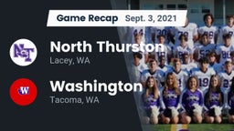 Recap: North Thurston  vs. Washington  2021