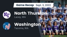 Recap: North Thurston  vs. Washington  2022