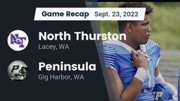 Recap: North Thurston  vs. Peninsula  2022