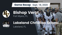 Recap: Bishop Verot  vs. Lakeland Christian School 2020