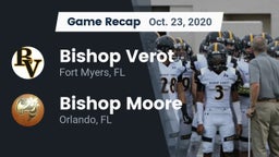 Recap: Bishop Verot  vs. Bishop Moore  2020