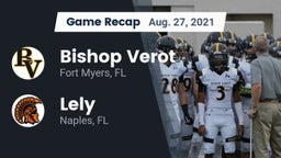 Recap: Bishop Verot  vs. Lely  2021