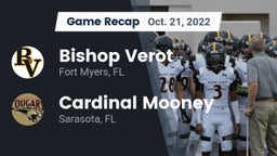 Recap: Bishop Verot  vs. Cardinal Mooney  2022