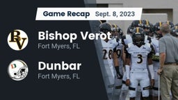 Recap: Bishop Verot  vs. Dunbar  2023