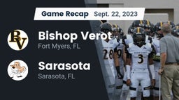 Recap: Bishop Verot  vs. Sarasota  2023