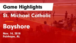 St. Michael Catholic  vs Bayshore Game Highlights - Nov. 14, 2018