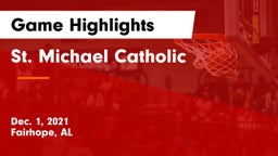St. Michael Catholic  Game Highlights - Dec. 1, 2021