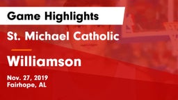 St. Michael Catholic  vs Williamson  Game Highlights - Nov. 27, 2019