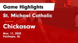 St. Michael Catholic  vs Chickasaw  Game Highlights - Nov. 11, 2020