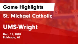 St. Michael Catholic  vs UMS-Wright  Game Highlights - Dec. 11, 2020