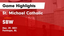 St. Michael Catholic  vs SBW Game Highlights - Dec. 29, 2021
