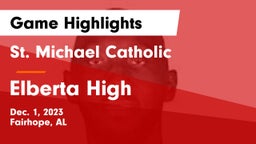 St. Michael Catholic  vs Elberta High  Game Highlights - Dec. 1, 2023