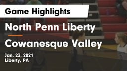 North Penn Liberty  vs Cowanesque Valley Game Highlights - Jan. 23, 2021