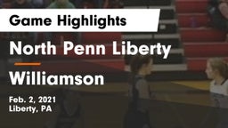 North Penn Liberty  vs Williamson Game Highlights - Feb. 2, 2021