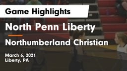 North Penn Liberty  vs Northumberland Christian Game Highlights - March 6, 2021