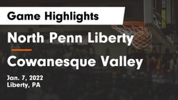 North Penn Liberty  vs Cowanesque Valley Game Highlights - Jan. 7, 2022