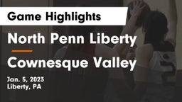 North Penn Liberty  vs Cownesque Valley Game Highlights - Jan. 5, 2023