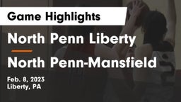 North Penn Liberty  vs North Penn-Mansfield Game Highlights - Feb. 8, 2023