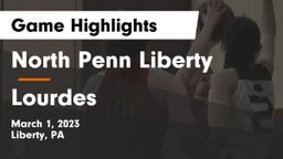 North Penn Liberty  vs Lourdes Game Highlights - March 1, 2023