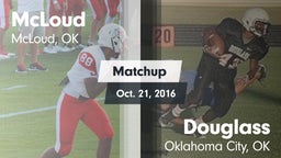Matchup: McLoud vs. Douglass  2016