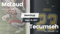 Matchup: McLoud vs. Tecumseh  2017