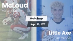 Matchup: McLoud vs. Little Axe  2017