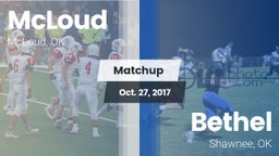 Matchup: McLoud vs. Bethel  2017