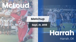 Matchup: McLoud vs. Harrah  2018